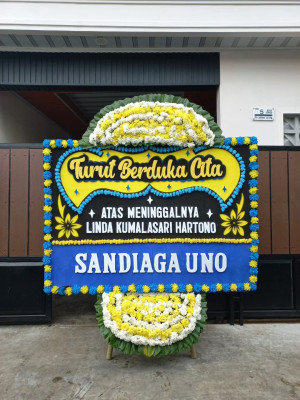 Papan Bunga Duka di Banyuputih